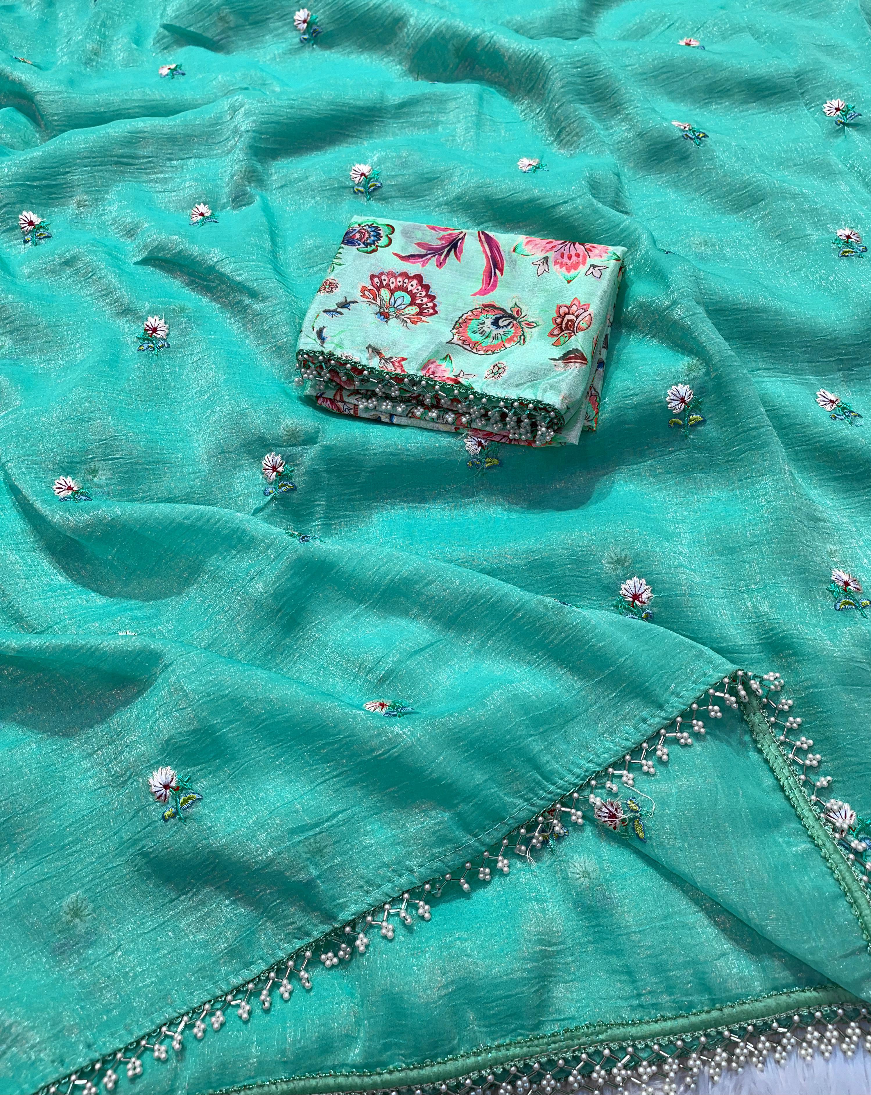 Aanandi chiffon Saree